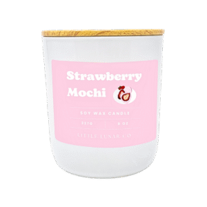 Strawberry Mochi Candle